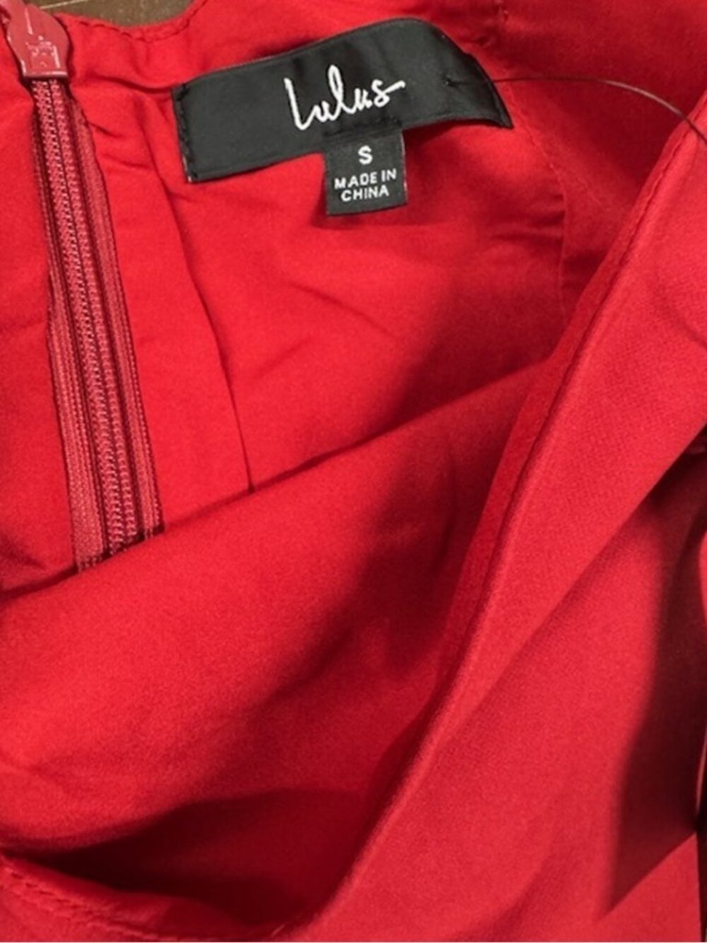 Lulus Your Sweetie Wine Red Tie-Strap Mini Dress NWT - Picture 9 of 11